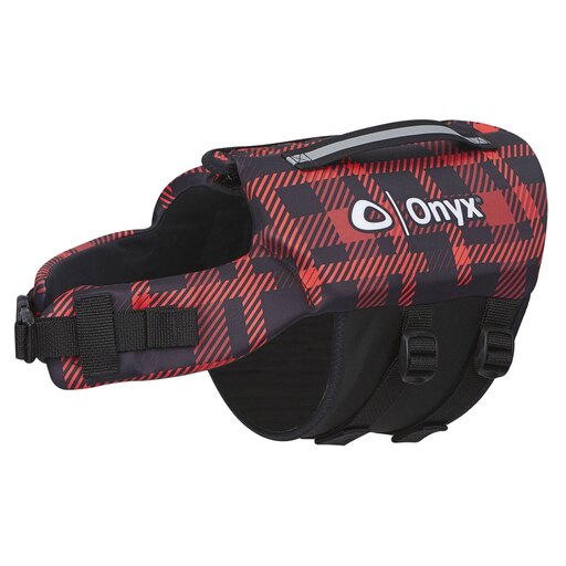 Neoprene Pet Vest Red Plaid