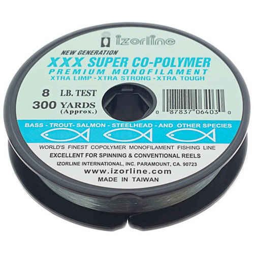 Izorline XXX Super Co-Polymer Clear/Hi-Vis/Yellow/Smoke