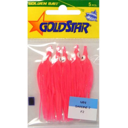 Gold Star Hoochies by YamashitA 2.25 inch (Mini Sardine)