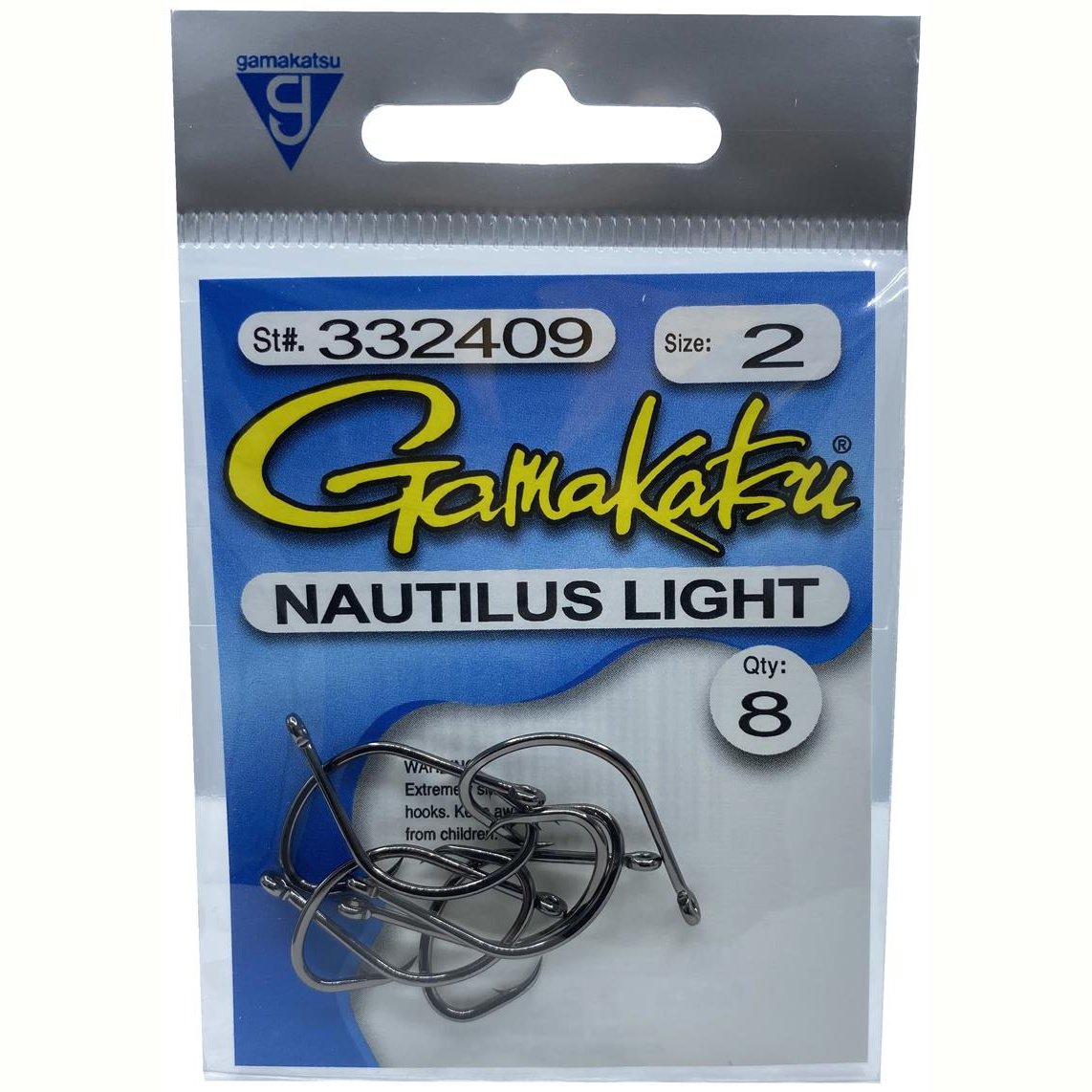 Gamakatsu Nautilus Light Hooks