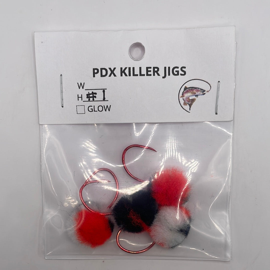 PDX Killer Jigs - Yarn Bugs 4 pack