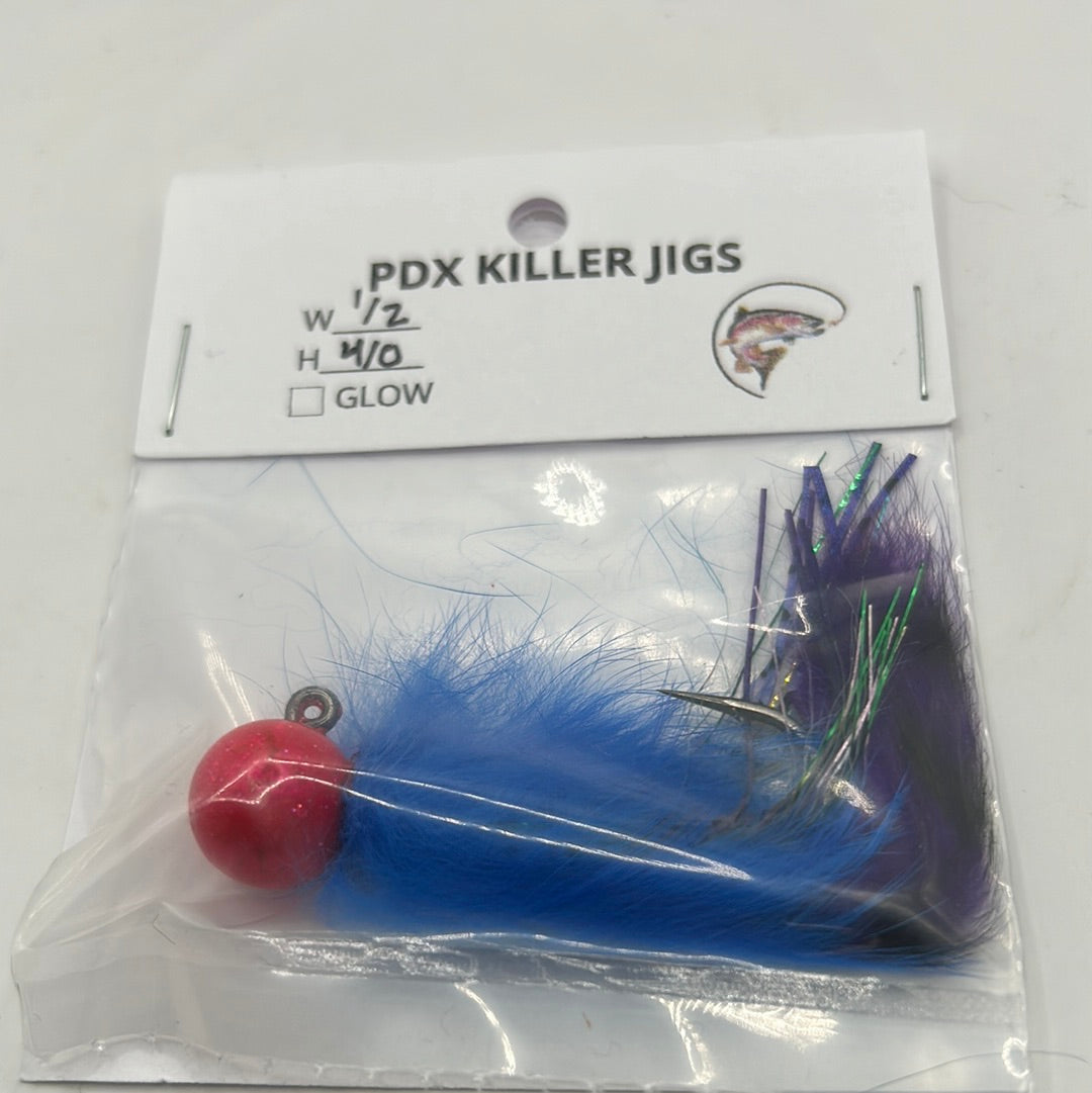 PDX Killer Jigs - Twitching Jig 1/2 w 4/0 hook