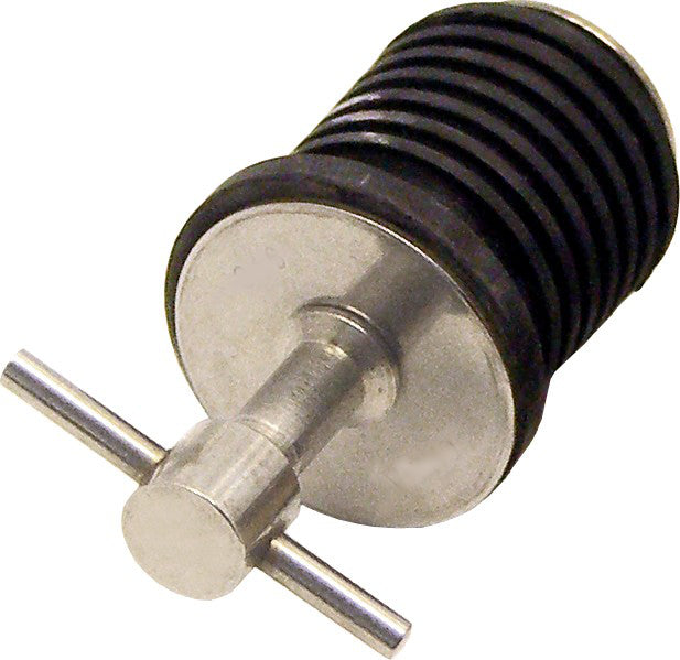 Drain Twist Plug 1 Brass Pdq