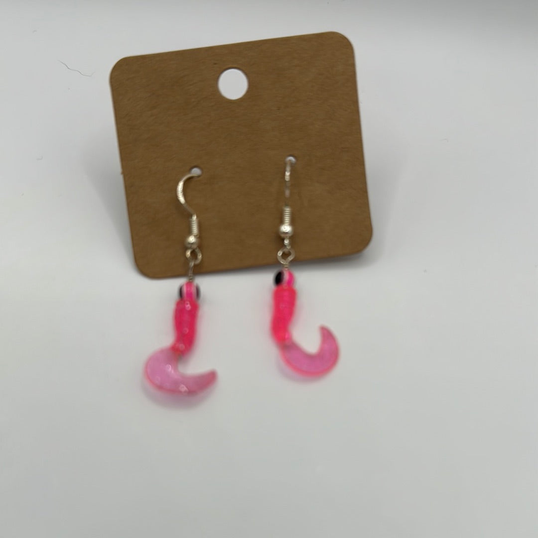 Handmade Fishing Tackle Earrings