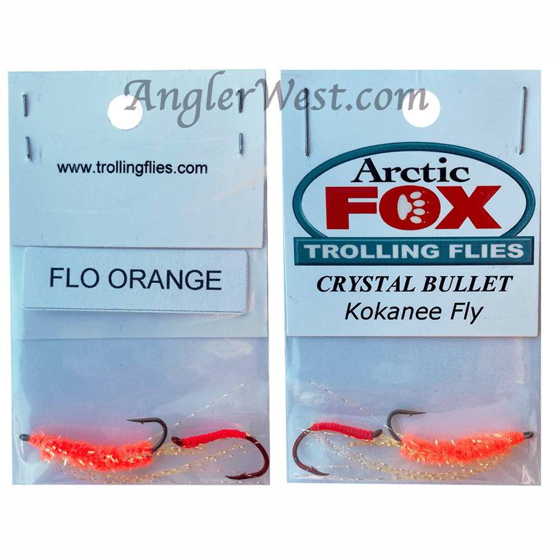 Arctic Fox Crystal Bullet Kokanee Fly