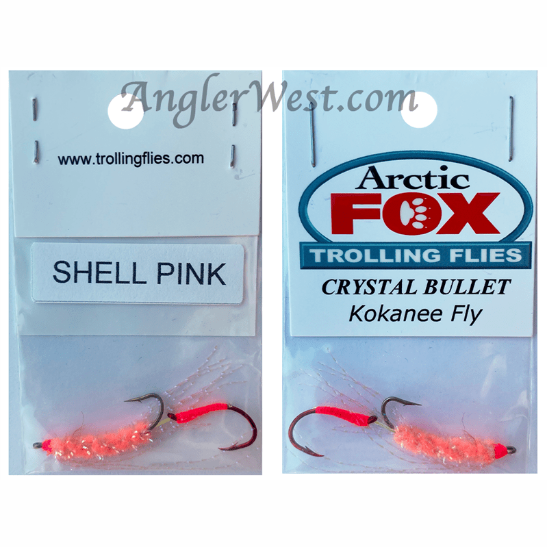 Arctic Fox Crystal Bullet Kokanee Fly