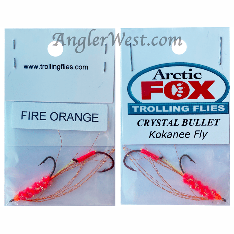 Arctic Fox Crystal Bullet Kokanee Fly