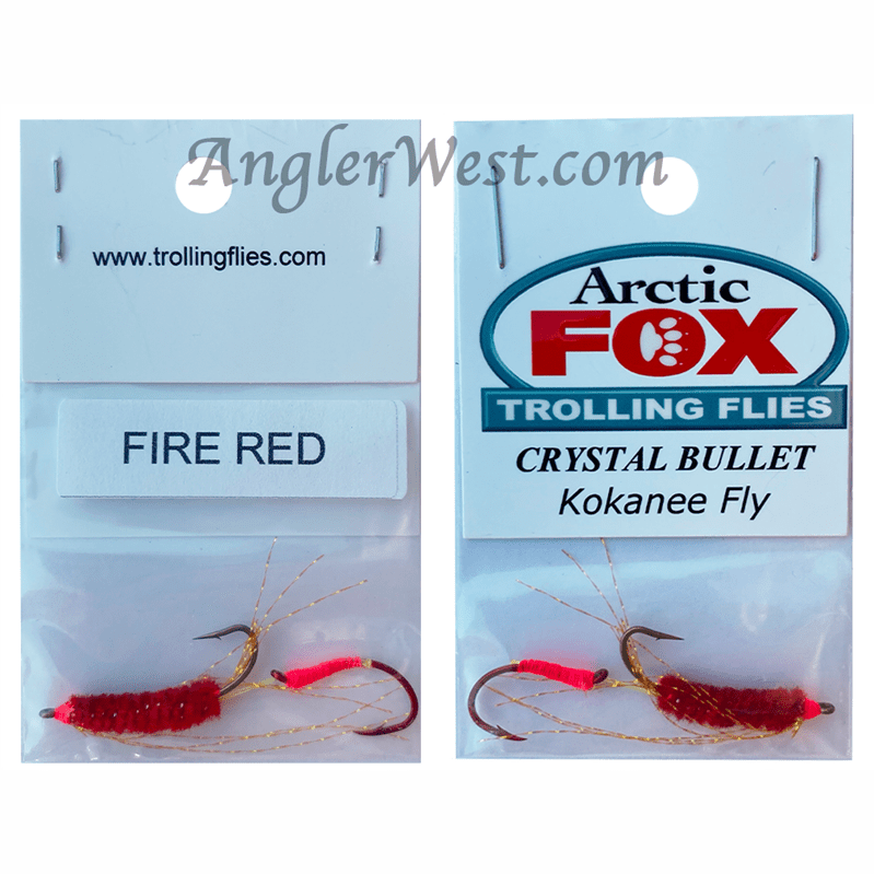 Arctic Fox Crystal Bullet Kokanee Fly