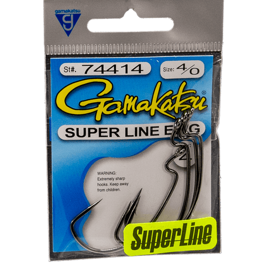 Gamakatsu SuperLine EWG Hooks