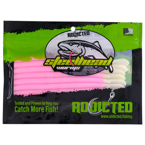 Addicted Fishing - 6" Steelhead Worms