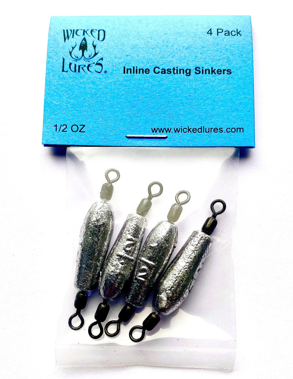 Wicked Lures Inline Casting Sinkers