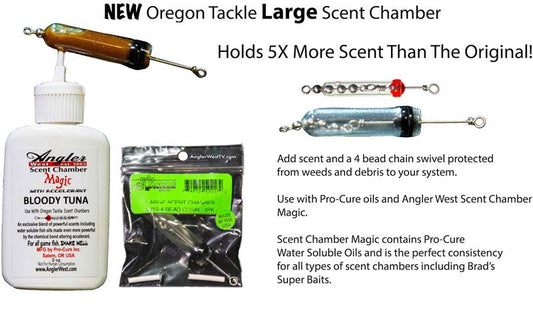 Oregon Tackle Scent Chamber - Large Single Pack