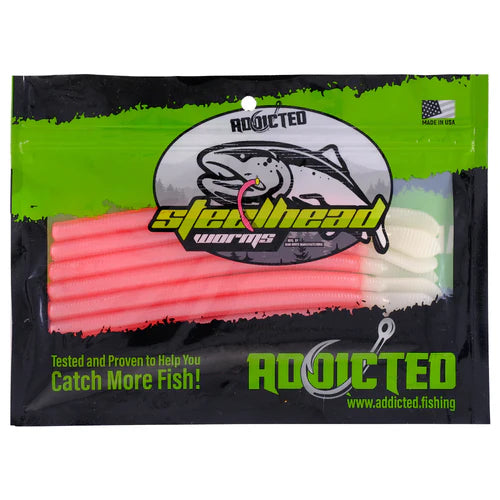 Addicted Fishing - 6" Steelhead Worms