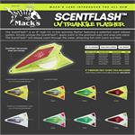 Mack's Lure ScentFlash UV Triangle Flasher