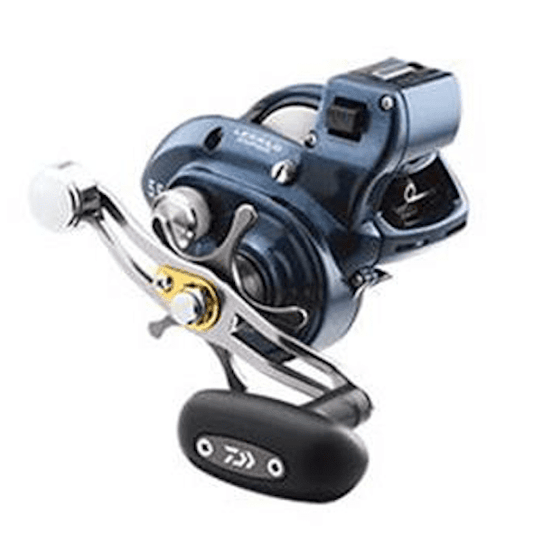 Daiwa - Lexa 400 Line Counter Reel with Power Handle