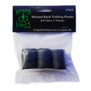 Wicked Back Trolling Floats 3/4