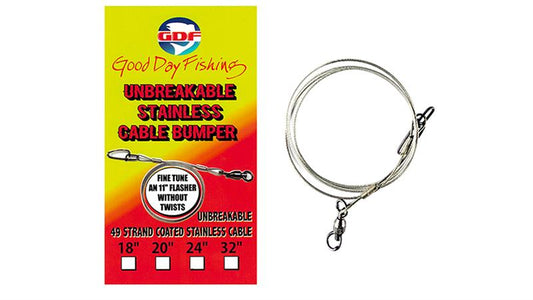 GDF Unbreakable Stainless Cable Bumper