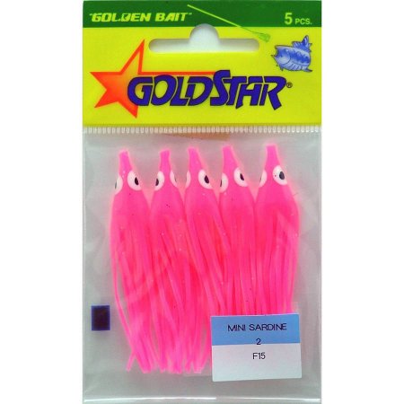 Gold Star Hoochies by YamashitA 2.25 inch (Mini Sardine)