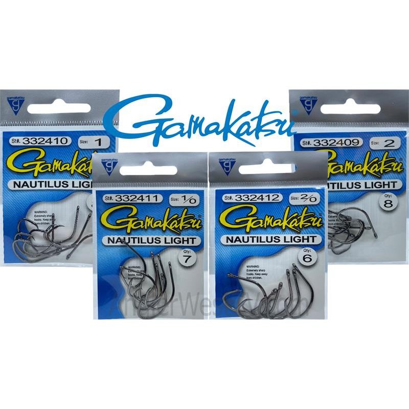 Gamakatsu Nautilus Light Hooks