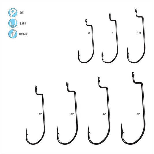 Gamakatsu Offset Shank Worm EWG Hooks