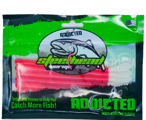 Addicted Fishing - 6" Steelhead Worms