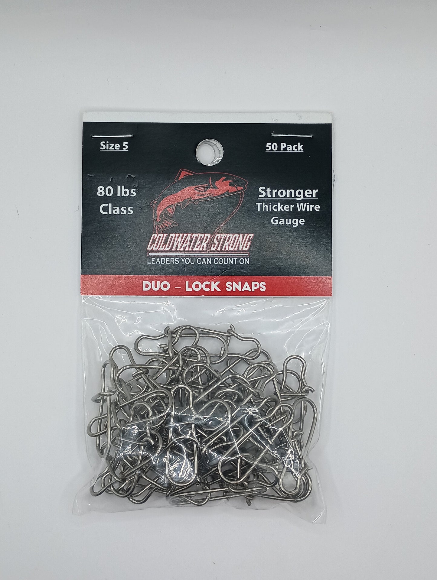 Coldwater Strong Duo-Lock Snaps - Heavy Wire