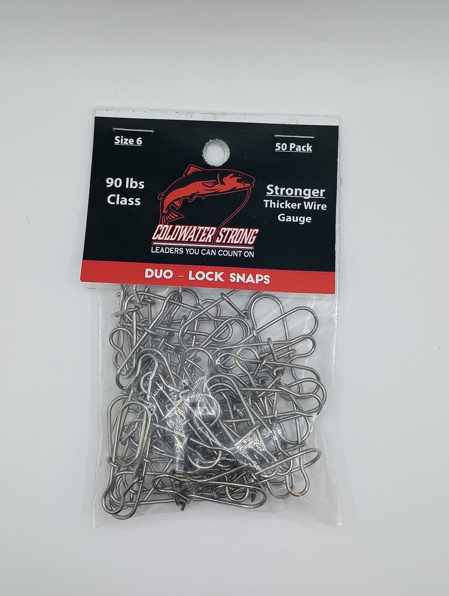 Coldwater Strong Duo-Lock Snaps - Heavy Wire