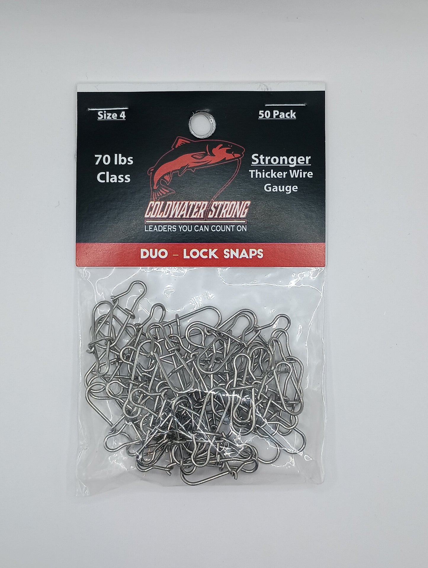 Coldwater Strong Duo-Lock Snaps - Heavy Wire