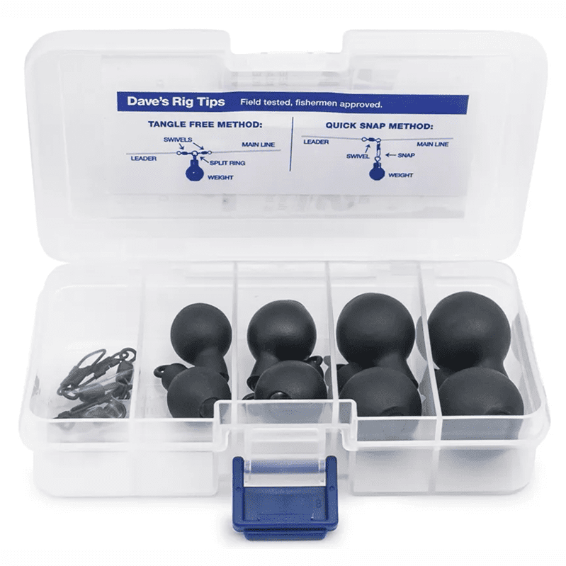 Dave's Tangle Free Steel Fishing Weights