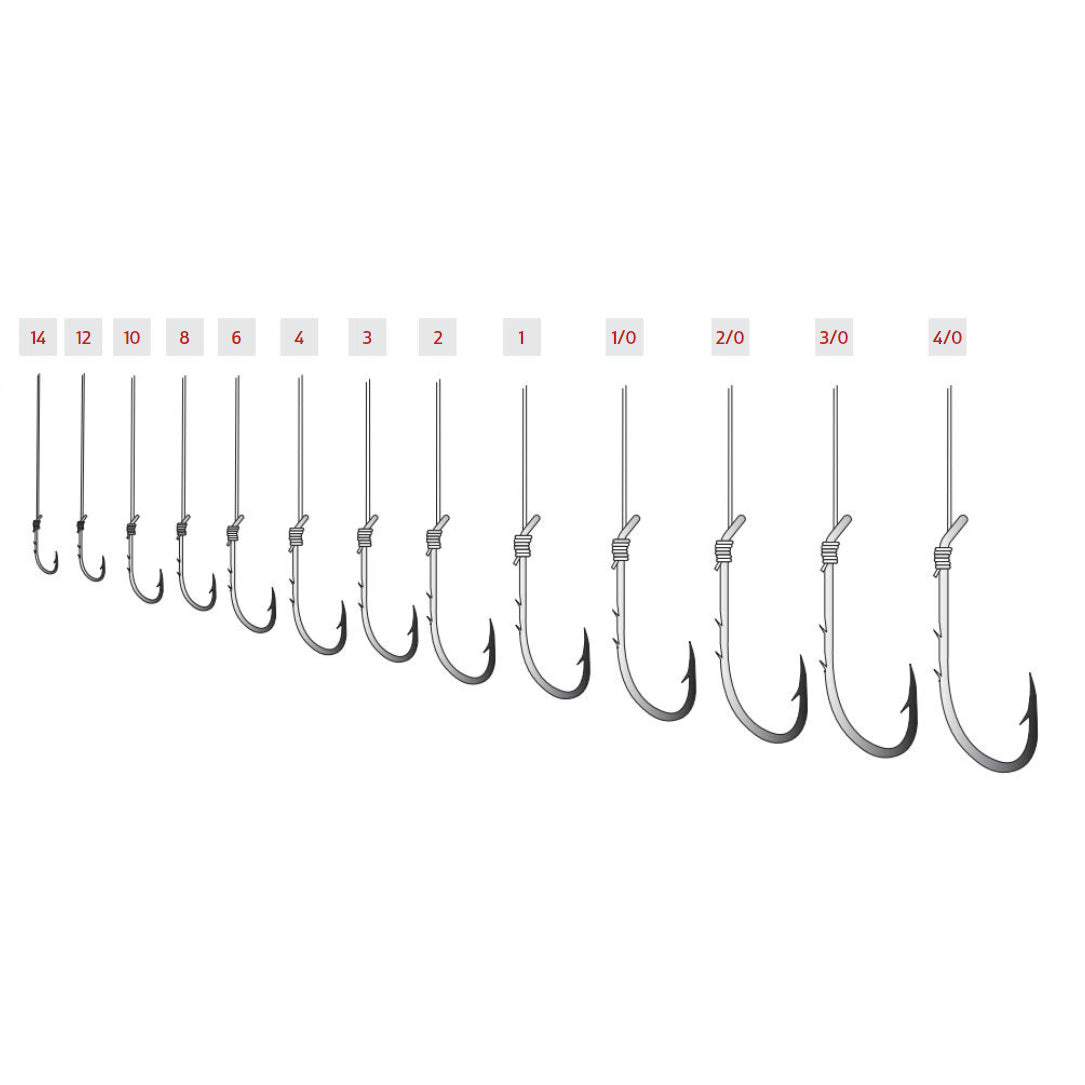 Pucci Snelled Bait Holder Hooks