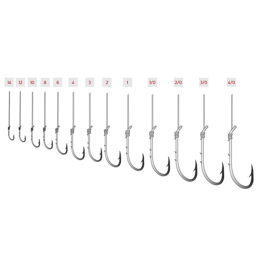 Pucci Snelled Bait Holder Hooks