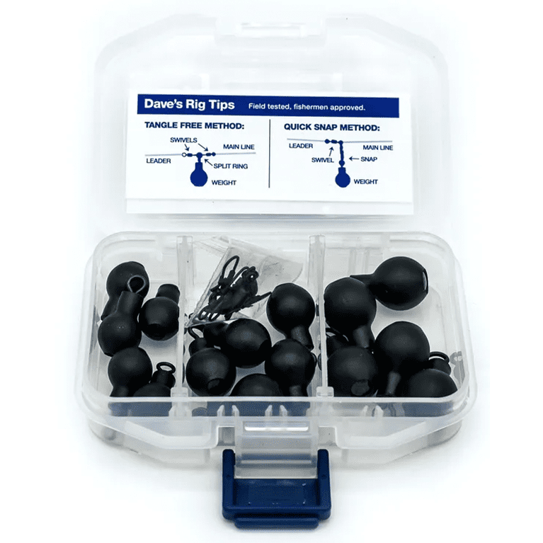 Dave's Tangle Free Steel Fishing Weights