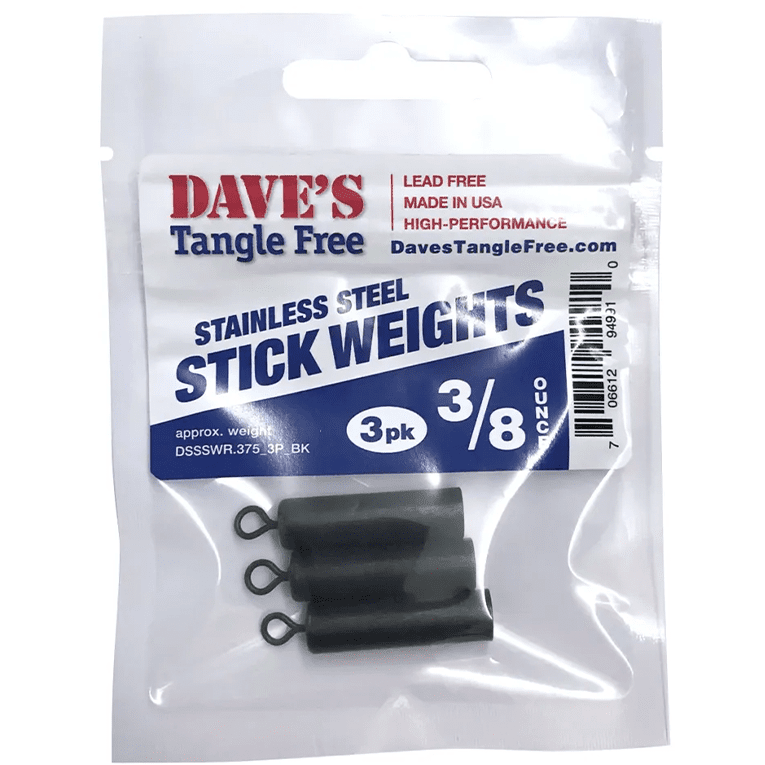 Dave's Tangle Free Steel Fishing Weights