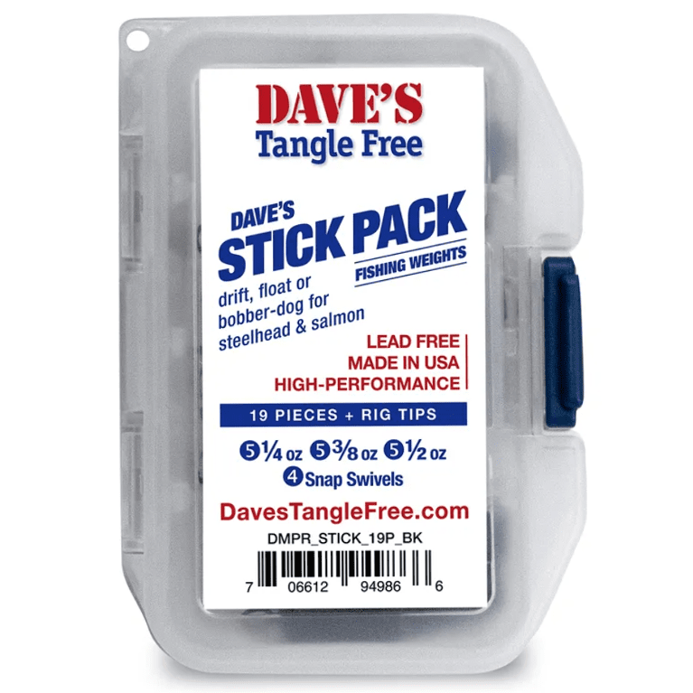 Dave's Tangle Free Steel Fishing Weights