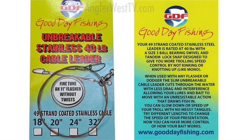 GDF Unbreakable Stainless 40lb Cable Leader